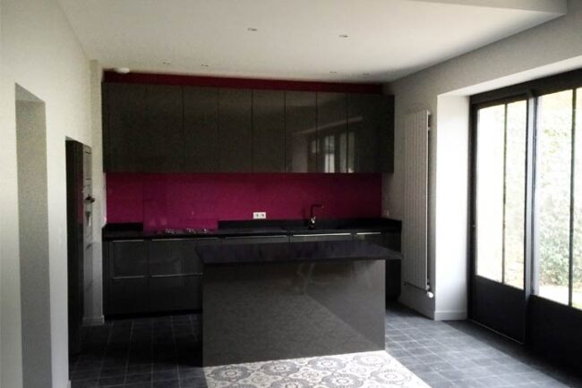 Rénovation d'une maison - Rénovation d'une maison - Cuisine aménagée - La Roche-sur-Yon