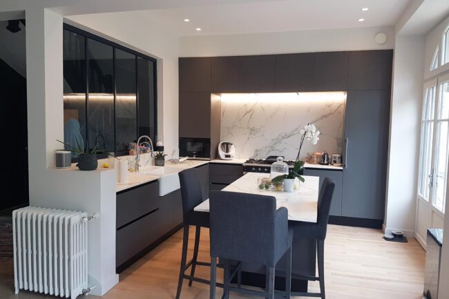 cuisine dans maison de Nantes