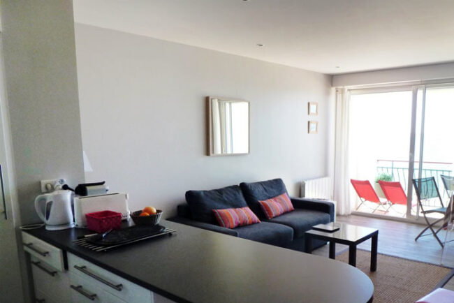 coin repas appartement La Baule